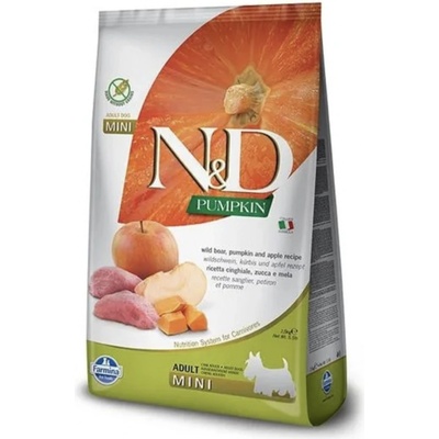N&D Grain Free Pumpkin DOG Adult Mini Boar & Apple 0,8 kg