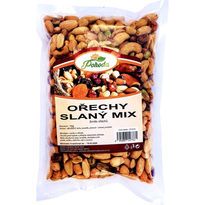Velkoobchod Pohoda Ořechy slaný mix 500 g