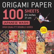Origami Paper 100 Sheets Japanese Washi 8 1/4 21 CM : Extra Large Double-Sided Origami Sheets Printed with 12 Different Color Combinations Instructi Tuttle Studio List
