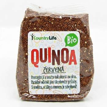 Country Life bio quinoa červená 250 g