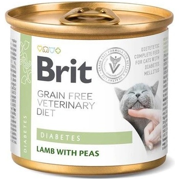 Brit veterinary Brit Grain Free Veterinary Diet Cat Diabetes 200g