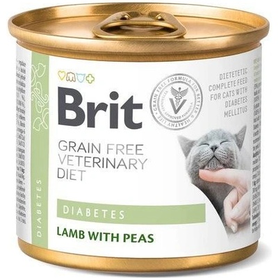 Brit veterinary Brit Grain Free Veterinary Diet Cat Diabetes 200g