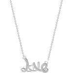 Silenti Jewelry Сребърно колие "Love