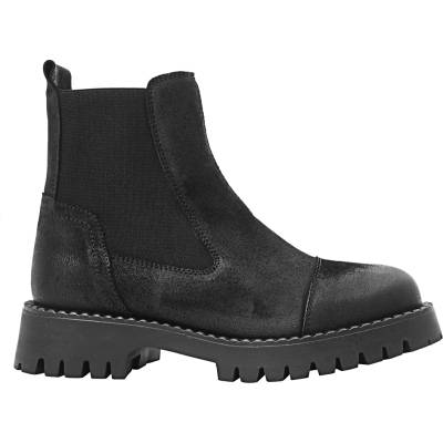 Ten Points Дамски ежедневни боти Ten Points Women's Penny Chelsea Suede Boots Casual boots - Black - размер 37 (EU) (126-0517-0112)