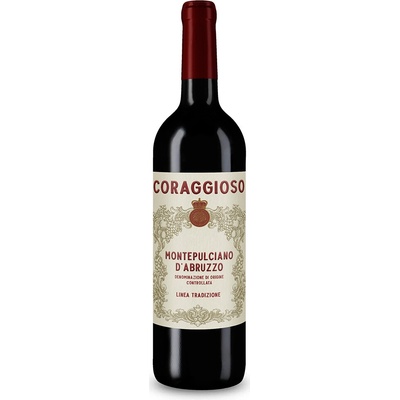 Coraggioso Montepulciano d'Abruzzo 2024 Červené suché 12,5% 0,75 l (holá láhev)