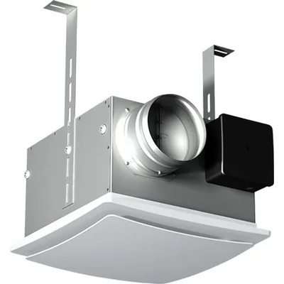Dalap Индустриален таванен вентилатор с възвратен клапан и филтър Ø 125 мм, тих (15006)