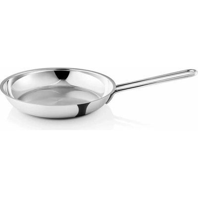 Eva Trio Stainless Steel Nerezová pánev 24 cm, čistá ocel bez povrchové úpravy, pro vysoké teploty, na indukci, do trouby, Eva Solo 313324