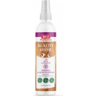 Bio PetActive Beauty Shine Spray - спрей за блясък и подхранване на козината на кучета и котки 100 мл, Турция - 50435