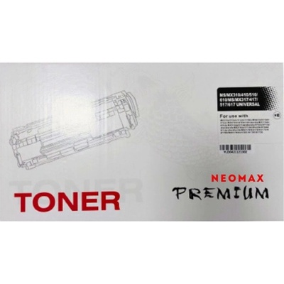 Тонер касета за Lexmark MS 310/410/510/610/310/317/417/517/617, MX 310/317/417/517/617/410/510/610 - Black - Neomax LT-MX417 - Неоригинална, Заб. : 7500 брой копия (LT-MX417)