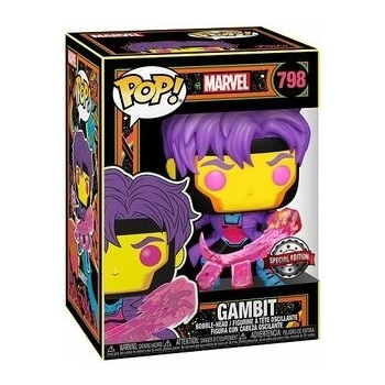 Funko POP! Marvel Black Light Gambit