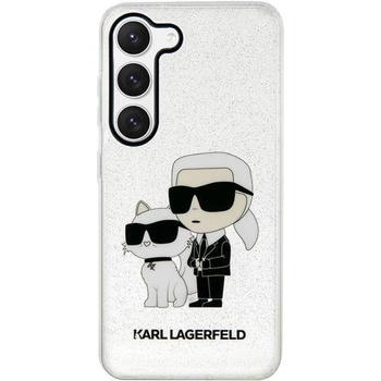 KARL LAGERFELD Калъф Karl Lagerfeld - Glitter K and C, Galaxy S23 Plus, прозрачен (3666339114701)