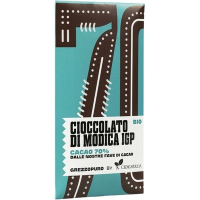Ciokarrua Grezzopuro Čokoláda Modica IGP 70% Bio 50 g