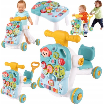 WOOPIE Odrážedlo Chodítko Vzdělávací stůl Koloběžka Odrážedlo 4v1 – Zboží Mobilmania