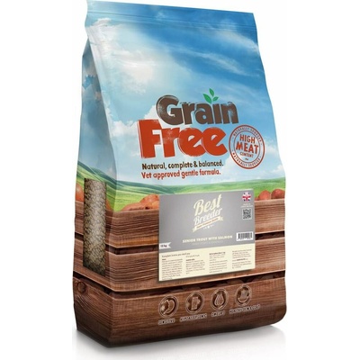 Best Breeder Grain Free Senior Trout with Salmon Sweet Potato & Asparagus 12 kg