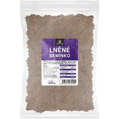 Allnature Ľanové semienka hnedé 1000 g