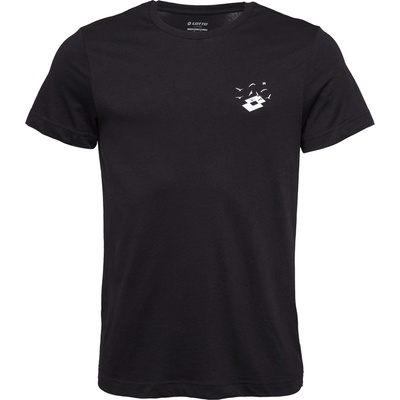 Lotto Logo Fly Tee čierne biele