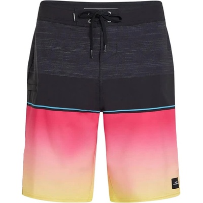 O'Neill Бански гащета O´neill Hyperfreak Heat Block 21´´ swimming shorts - Black / Grey (Fuchsia Heat Block)