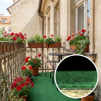 Betap Outdoor zelená 100 x 200 cm