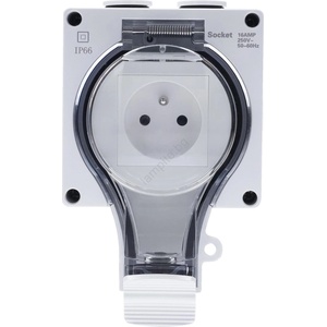 Solight 5B350 - Розетка за влажна среда 230V/16A IP66 (SL1655)