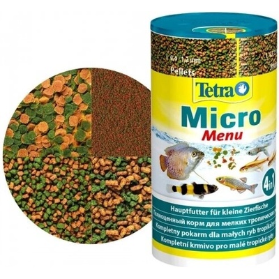 Tetra Премиум храни за малки декоративни рибки Tetra Micro Menu (710342)