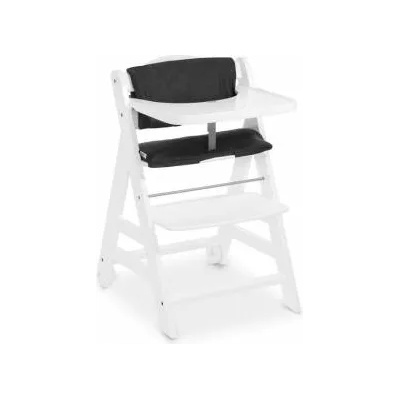 Hauck Дървен стол за хранене Hauck, Beta Plus, до 90 кг, Бял, 663264