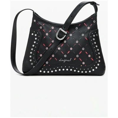 Desigual Stylová dámská kabelka 30.0X20.0X4.0cm černá