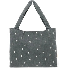 Studio Noos Denim Mom Bag Grey Hearts