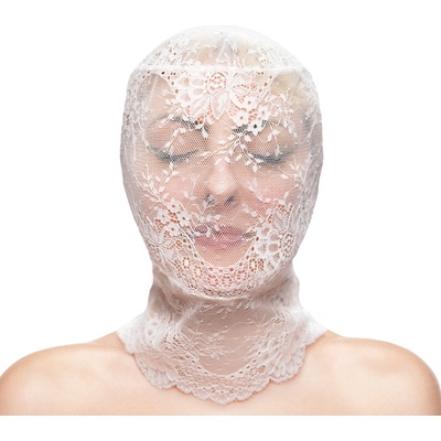 NS Novelties Fetish & Fashion Lace Hood White