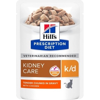 Hill's Prescription Diet k/d s kuřecím 12 x 85 g