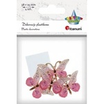 TITANUM Decoration self-adhesive butterflies 38x23mm 4pcs - mallbg - 21,20 лв