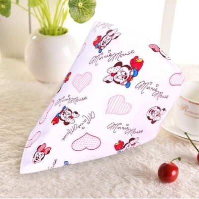 Detský bavlnený nákrčník šatka Minnie mouse