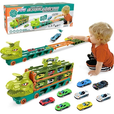 Woopie Dinosaurus Dráha 2,1 m Nákladní Auto