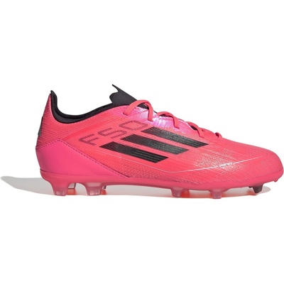 Adidas Детски футболни бутонки Adidas F50 Elite Childrens Firm Ground Football Boots - Pink/Black