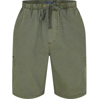 Jack Wills Къси панталони Jack Wills Men's Cargo Shorts - Smokey Olive