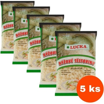 Lucka Rýžové těstoviny kolínka 5 x 300 g