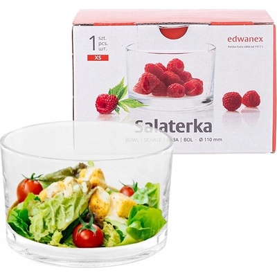 Edwanex Skleněná mísa na salát 11 cm