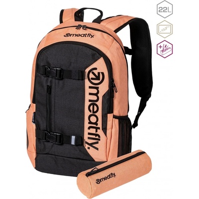 Meatfly Basejumper Peach Charcoal