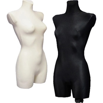 DÁMSKÁ Figurína torzo - spodní prádlo Barva: ecru, Velikost: 38