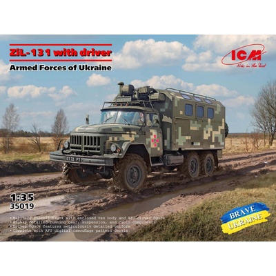 ICM ZiL-131 with Driver Armed Forces of Ukraine 1:35