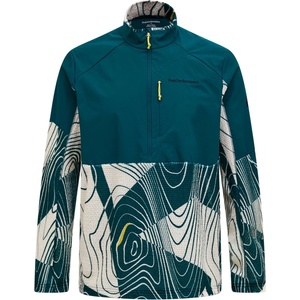 Peak Performance Мъжко поларено яке Peak Performance Aop Freelight Alpha Half Zip Fleece jacket - Line Logo - размер XXL (005-6946-0115)