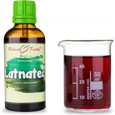 Bylinné kapky Latnatec bylinné kvapky tinktúra 50 ml