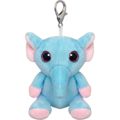 Wild Planet Плюшен ключодържател Wild Planet - Слонче, 8 cm (K8271)