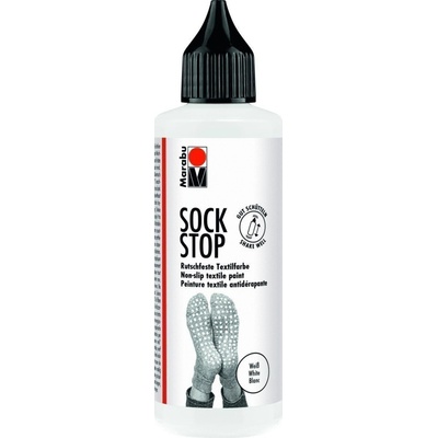 Marabu Sock Stop Protiskluzová barva bílá 90 ml – Zboží Dáma