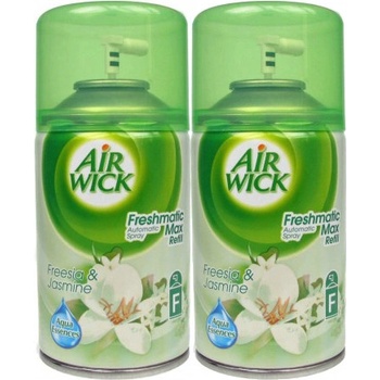 Air Wick Freshmatic Max náhradní náplň bílé květy 2 x 250 ml