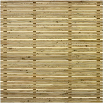 CERLAND Zástěna ARIZONA, vertikální/horizontální použití, impreg. borovice, 180x180cm