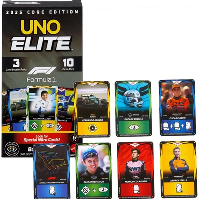 Hra Uno Elite Formula 1 Booster Set