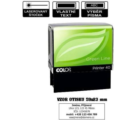 Colop Printer 40 Green Line