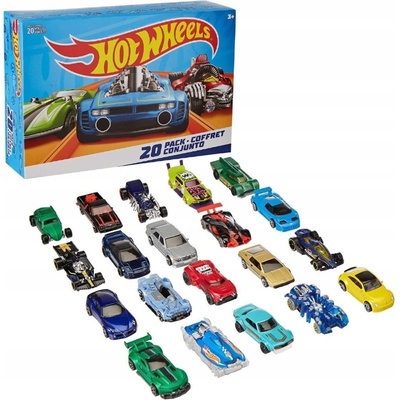 Hot Wheels Sada autíček DXY59 20 kusů – Zboží Mobilmania