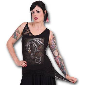 Image 1 of SPIRAL топ жени spiral - обсидиан - Черен - m016g050