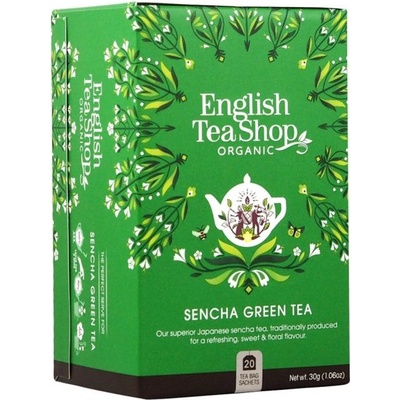 English Tea Shop Sencha zelený čaj mandala 20 sáčků